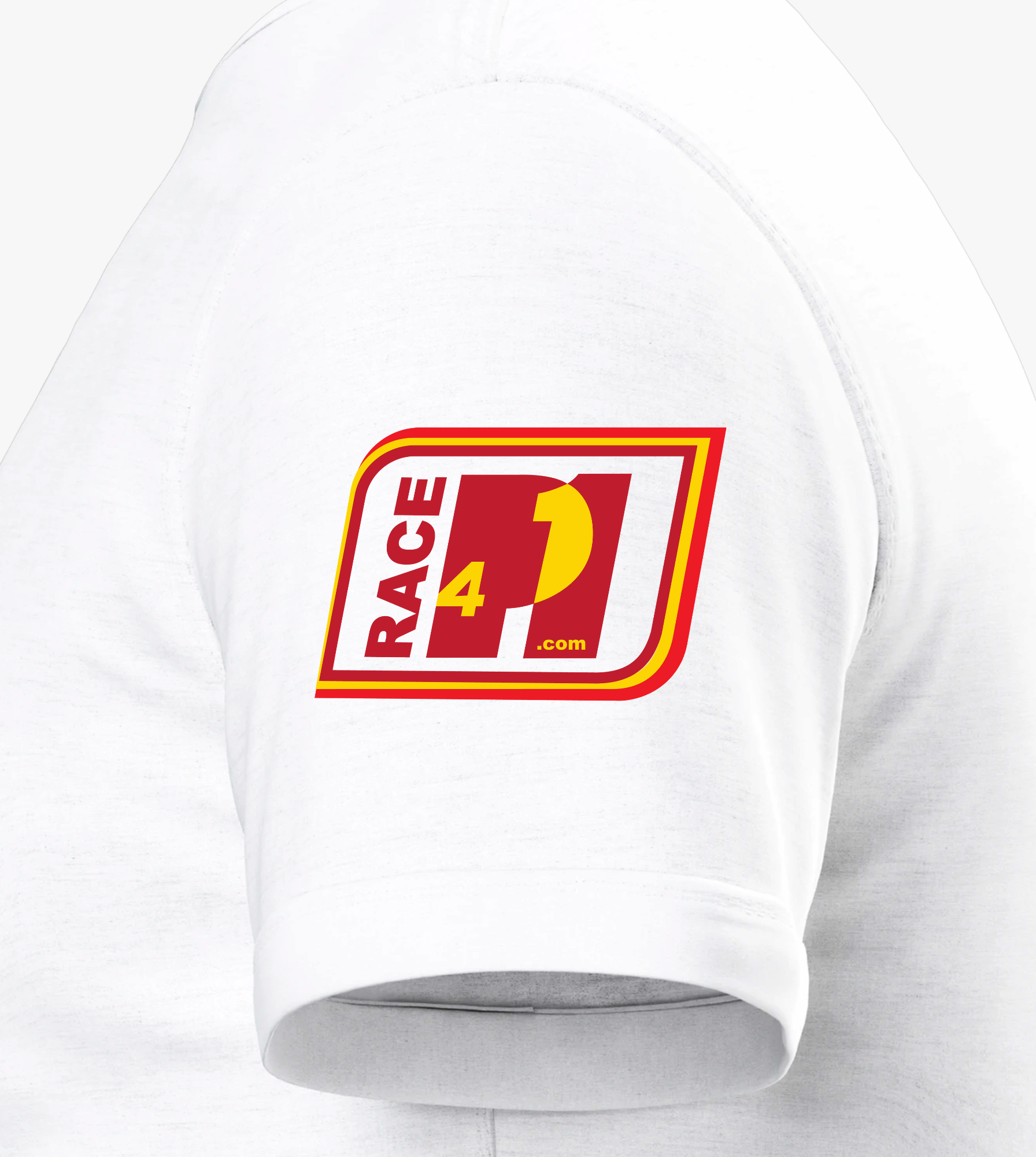 “Close-up of Race4P1 sleeve logo on white t-shirt” Spain 2026